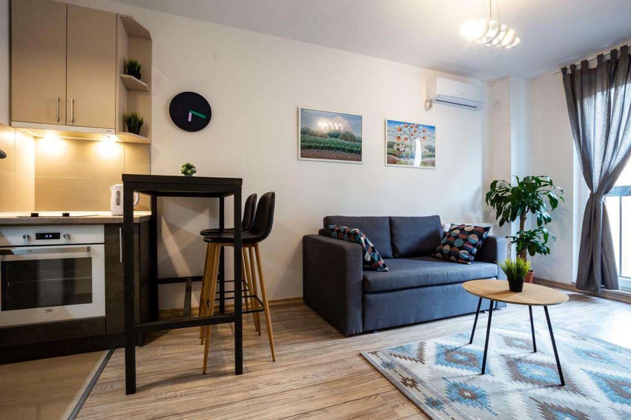 ノヴィ・サドModern Naive Downtown With Free Private Garage-Fast Wi-Fiアパートメント エクステリア 写真